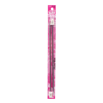 Susan Bates Silvalume 10" Single Point Knitting Needles