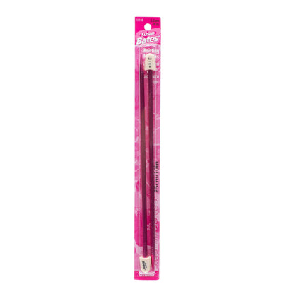 Susan Bates Silvalume 10" Single Point Knitting Needles