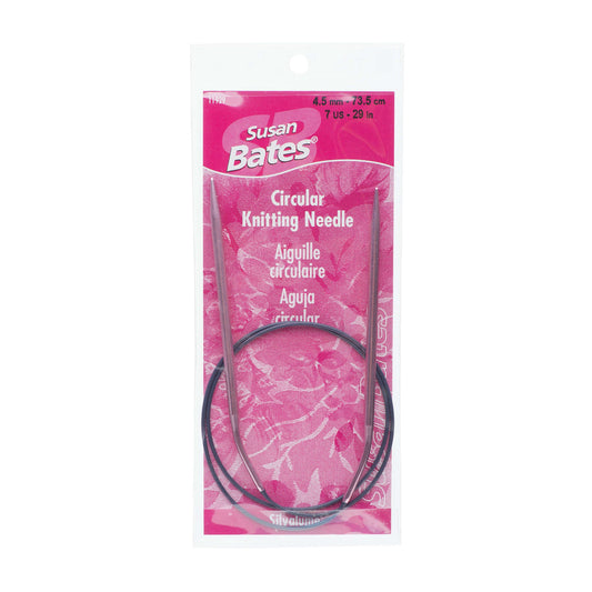 Susan Bates Silvalume 29" Circular Knitting Needles