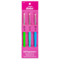 Susan Bates Soft Ergonomic Crochet Hook Set: Sizes 0.9, 1.1, 1.25 MM