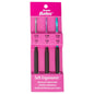 Susan Bates Soft Ergonomic Crochet Hook Set: Sizes F, G, H