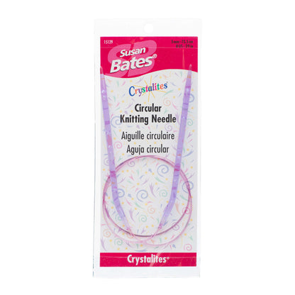 Susan Bates Crystalites 29" Circular Knitting Needles - Clearance Items*
