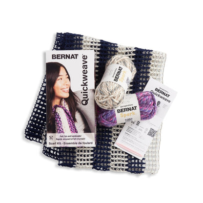 Bernat Quickweave Scarf Weaving Kit (140g/4.9oz)