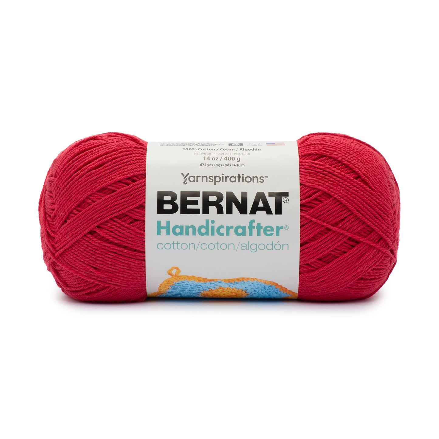 Bernat Handicrafter Cotton Yarn (400g/14oz)