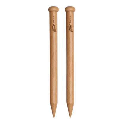 Susan Bates Xtreme Wood 14" Knitting Needles U.S. 50 (25 mm) - Clearance Items