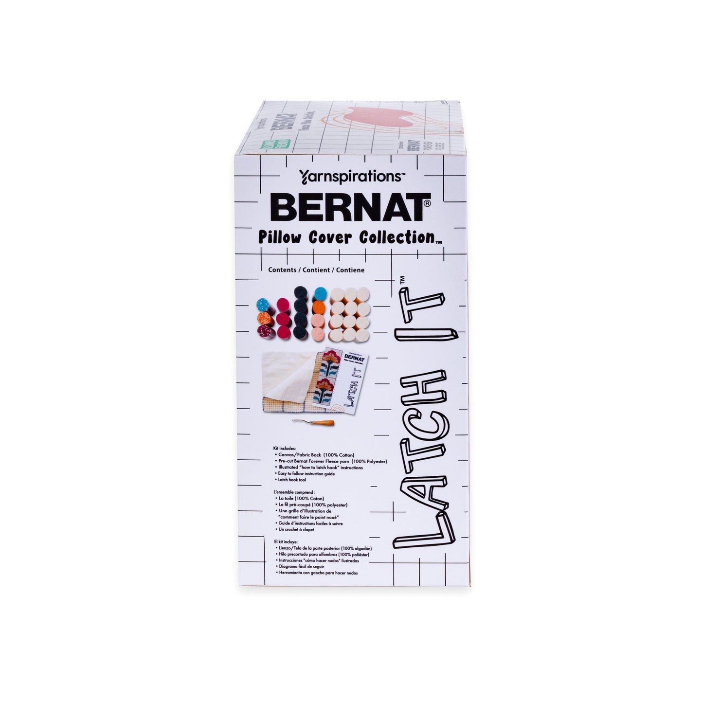 Bernat Latch It Kit - Fleece Pillow