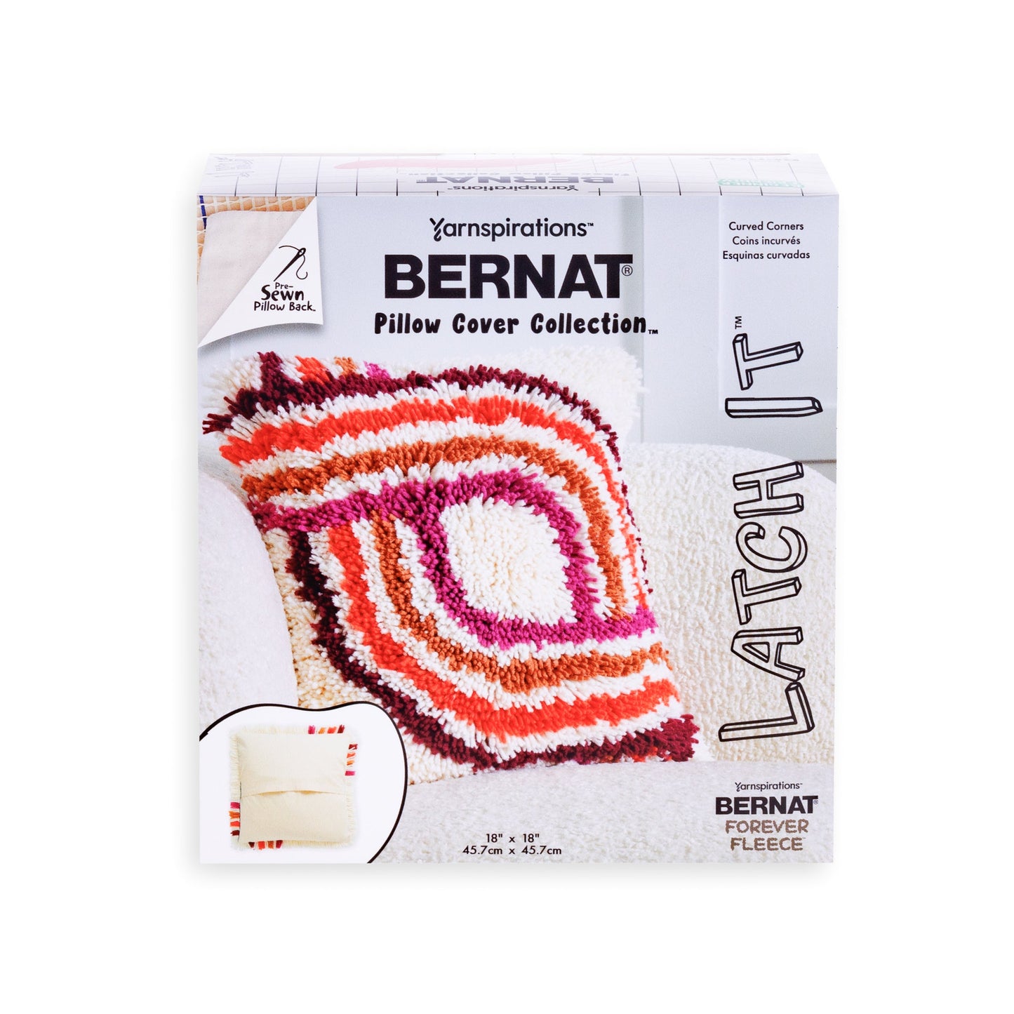 Bernat Latch It Kit - Fleece Pillow