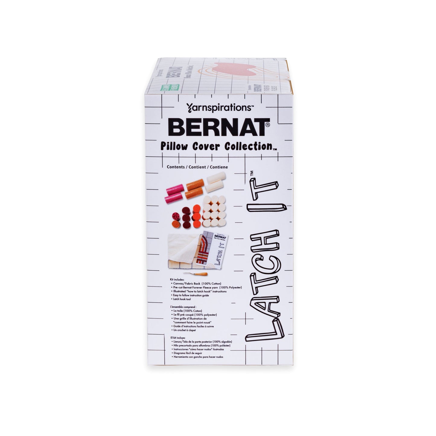 Bernat Latch It Kit - Fleece Pillow