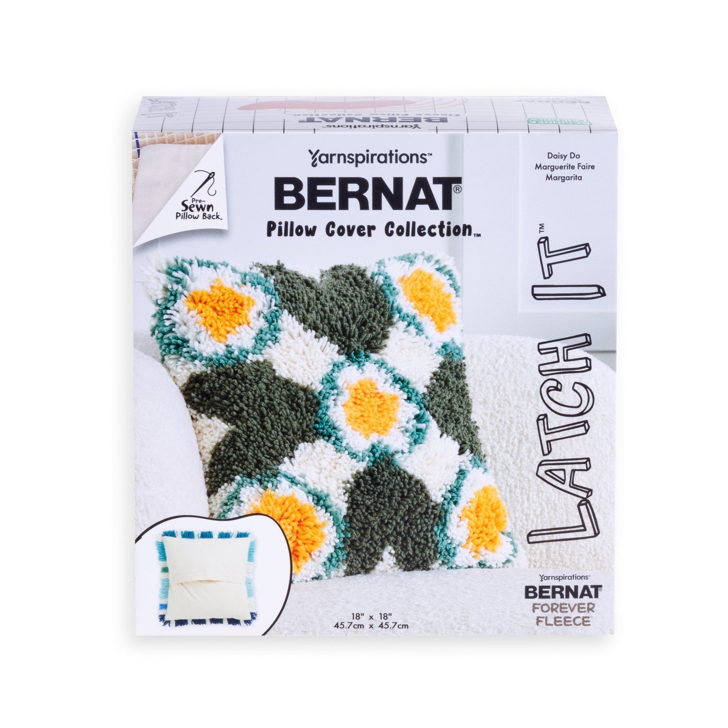 Bernat Latch It Kit - Fleece Pillow