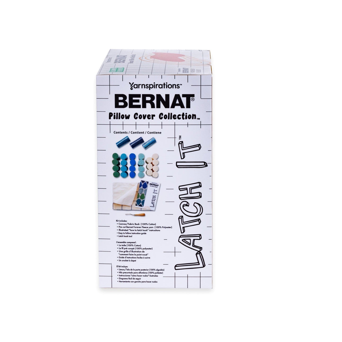 Bernat Latch It Kit - Fleece Pillow