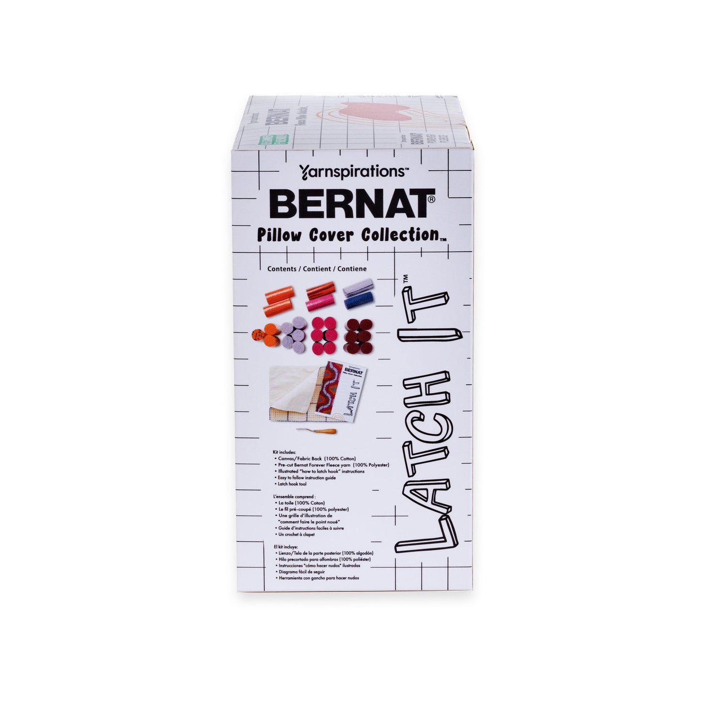 Bernat Latch It Kit - Fleece Pillow