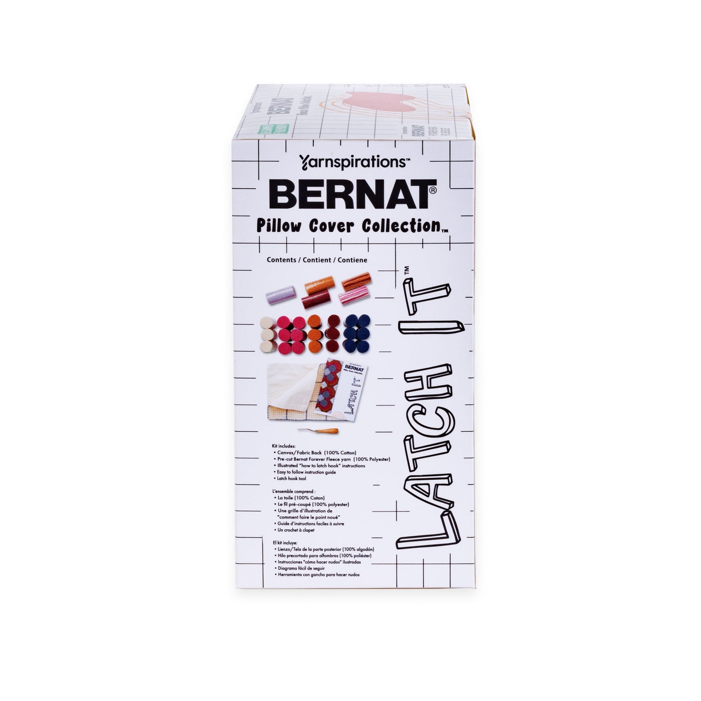 Bernat Latch It Kit - Fleece Pillow