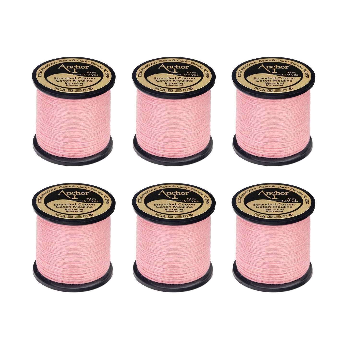 Anchor Spooled Floss 10 Meters (6 Pack) - Clearance shades