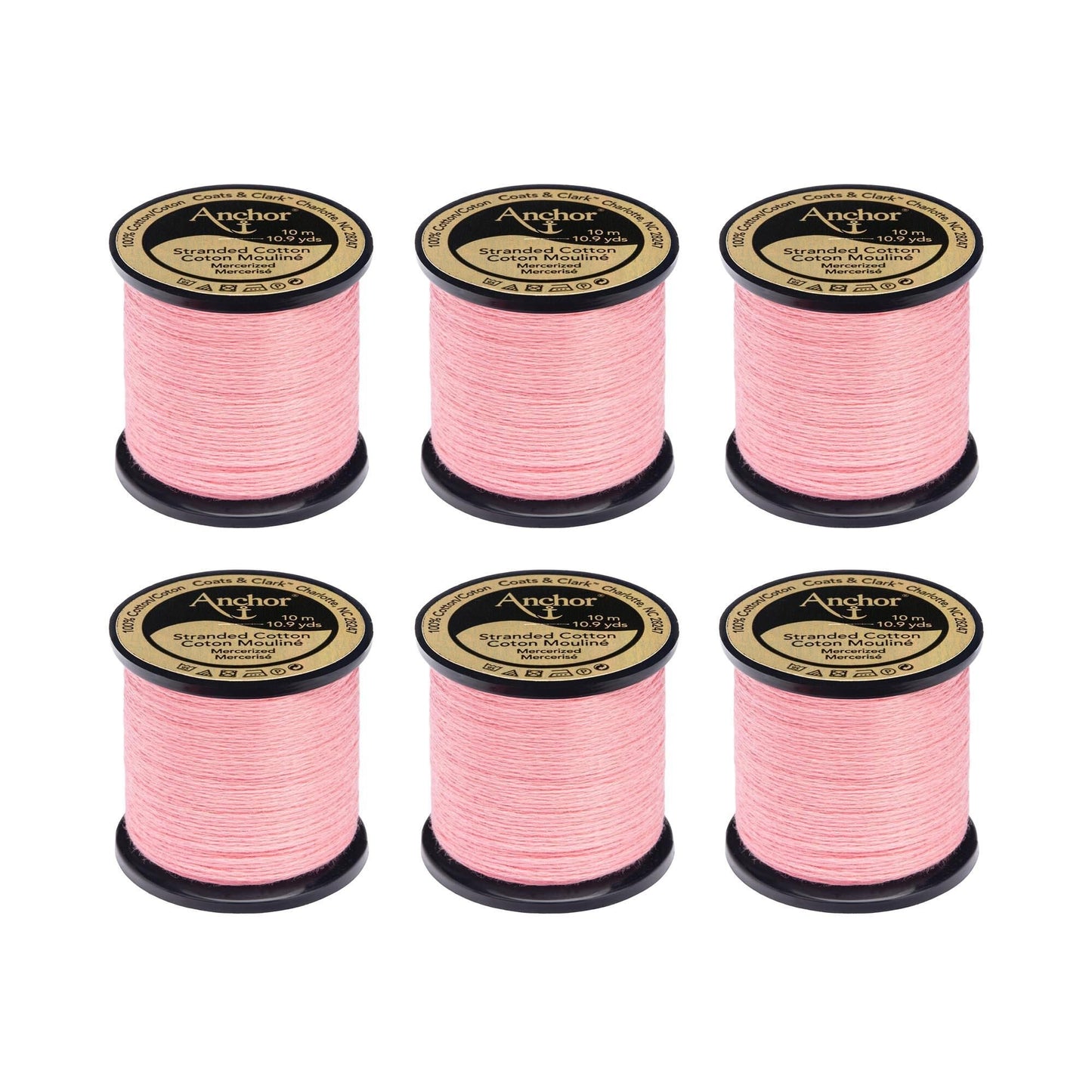 Anchor Spooled Floss 10 Meters (6 Pack) - Clearance shades