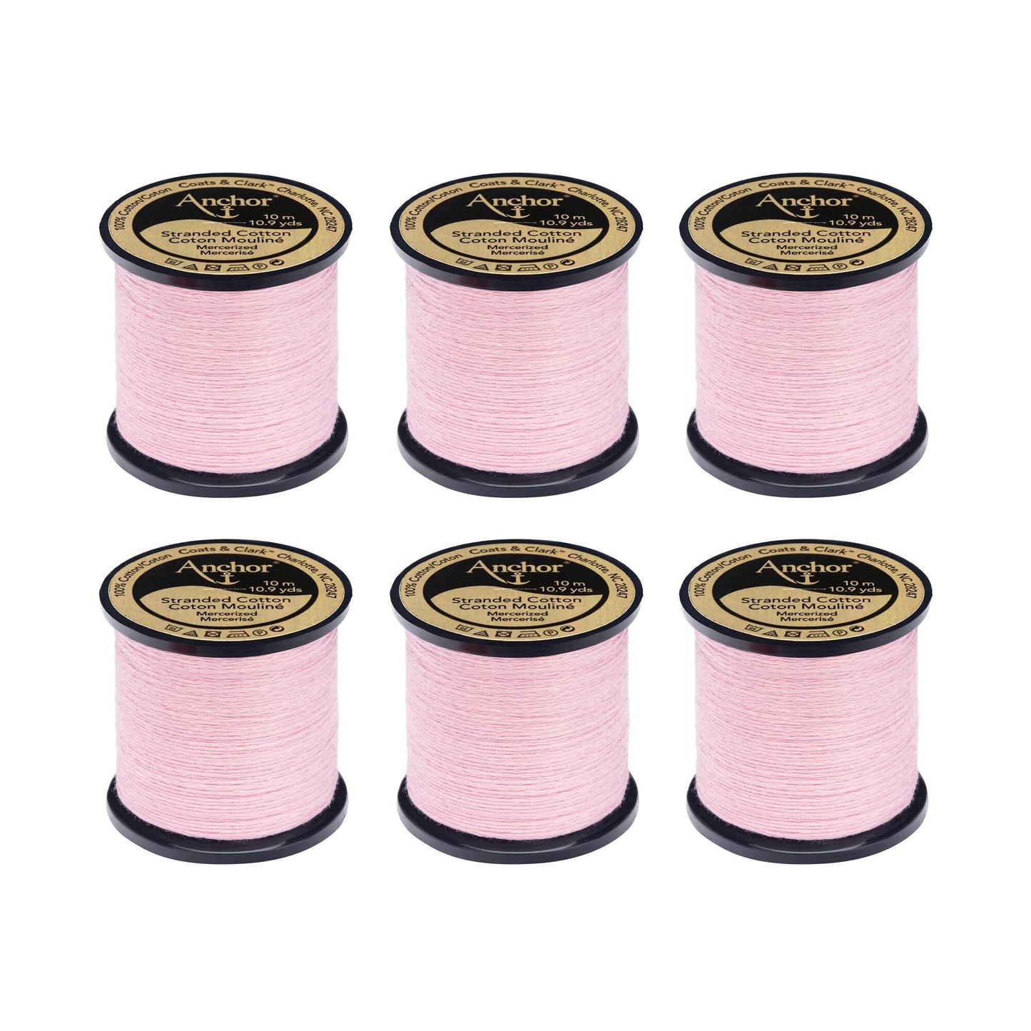 Anchor Spooled Floss 10 Meters (6 Pack) - Clearance shades