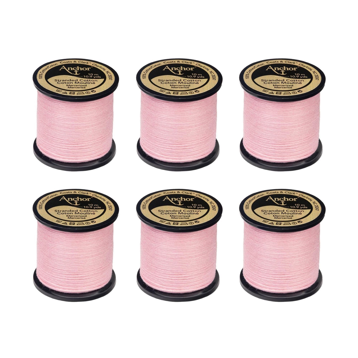 Anchor Spooled Floss 10 Meters (6 Pack) - Clearance shades