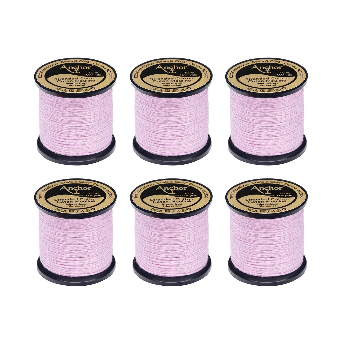 Anchor Spooled Floss 10 Meters (6 Pack) - Clearance shades