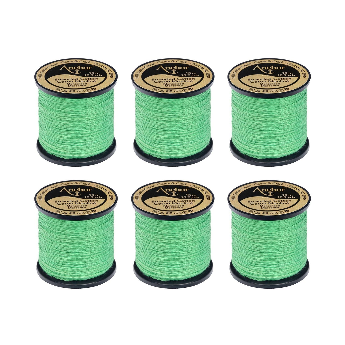 Anchor Spooled Floss 10 Meters (6 Pack) - Clearance shades