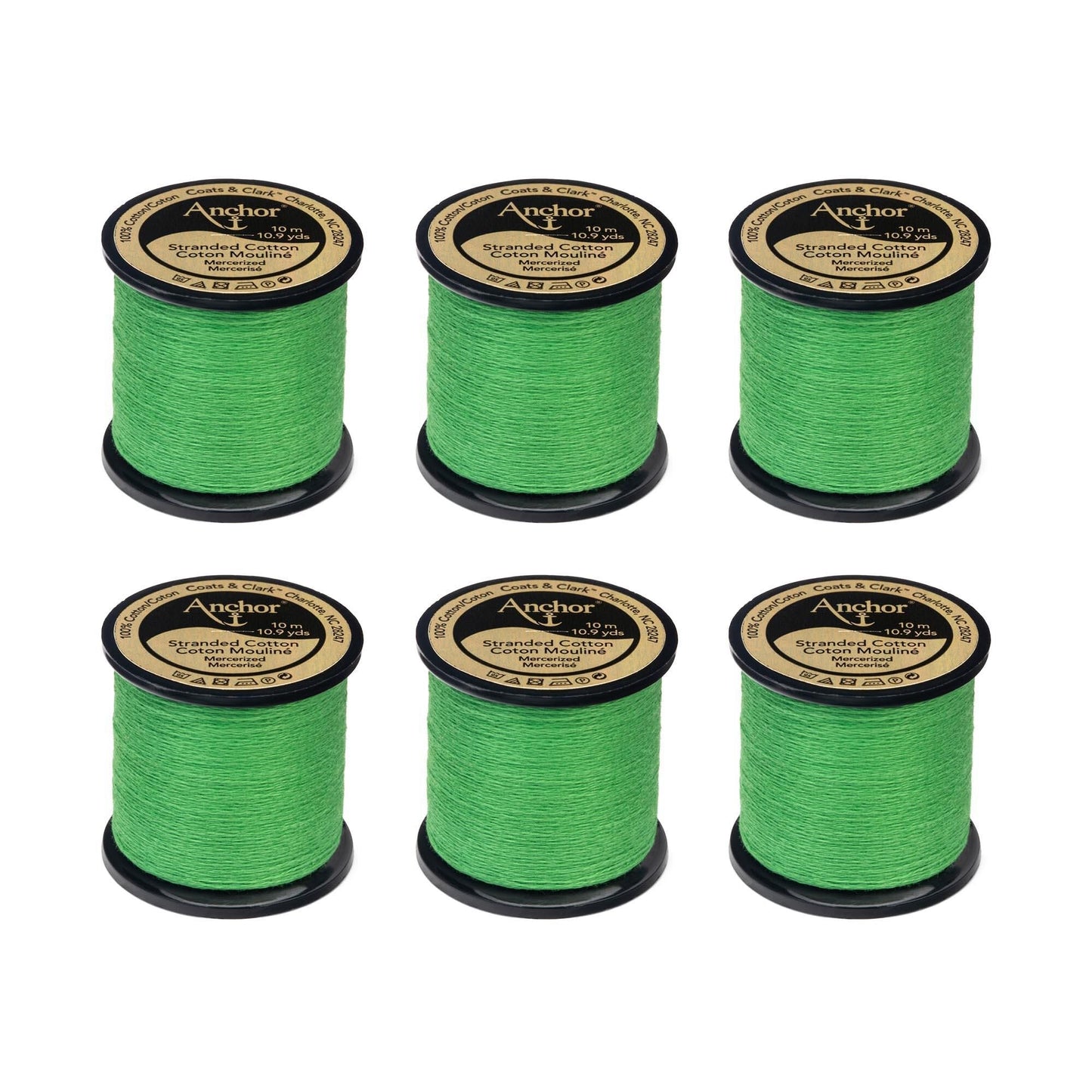 Anchor Spooled Floss 10 Meters (6 Pack) - Clearance shades