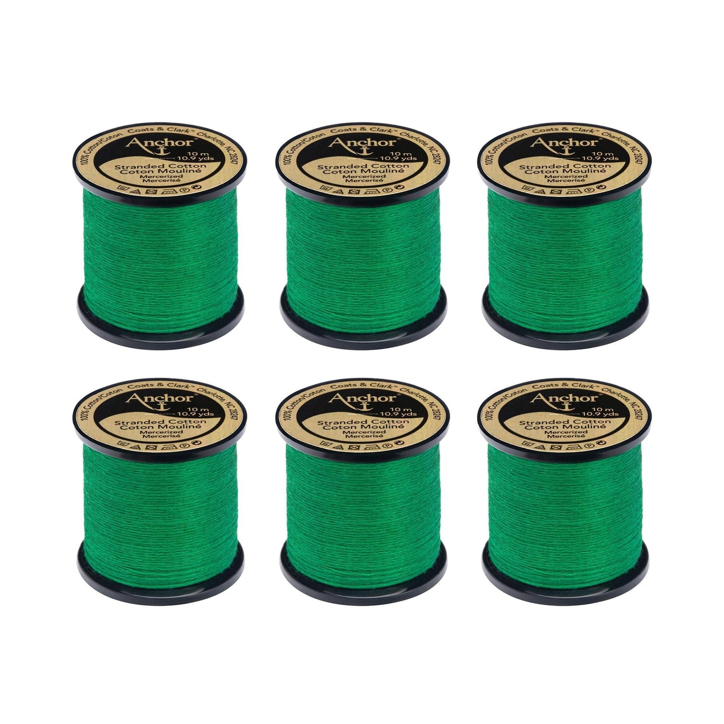 Anchor Spooled Floss 10 Meters (6 Pack) - Clearance shades