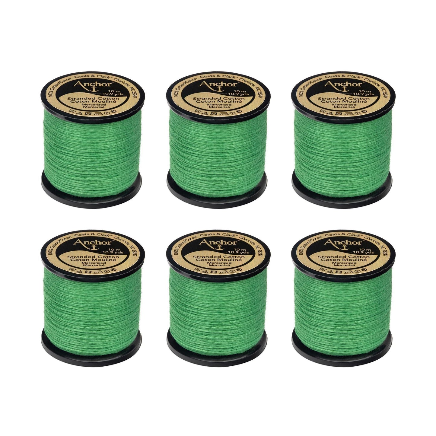 Anchor Spooled Floss 10 Meters (6 Pack) - Clearance shades