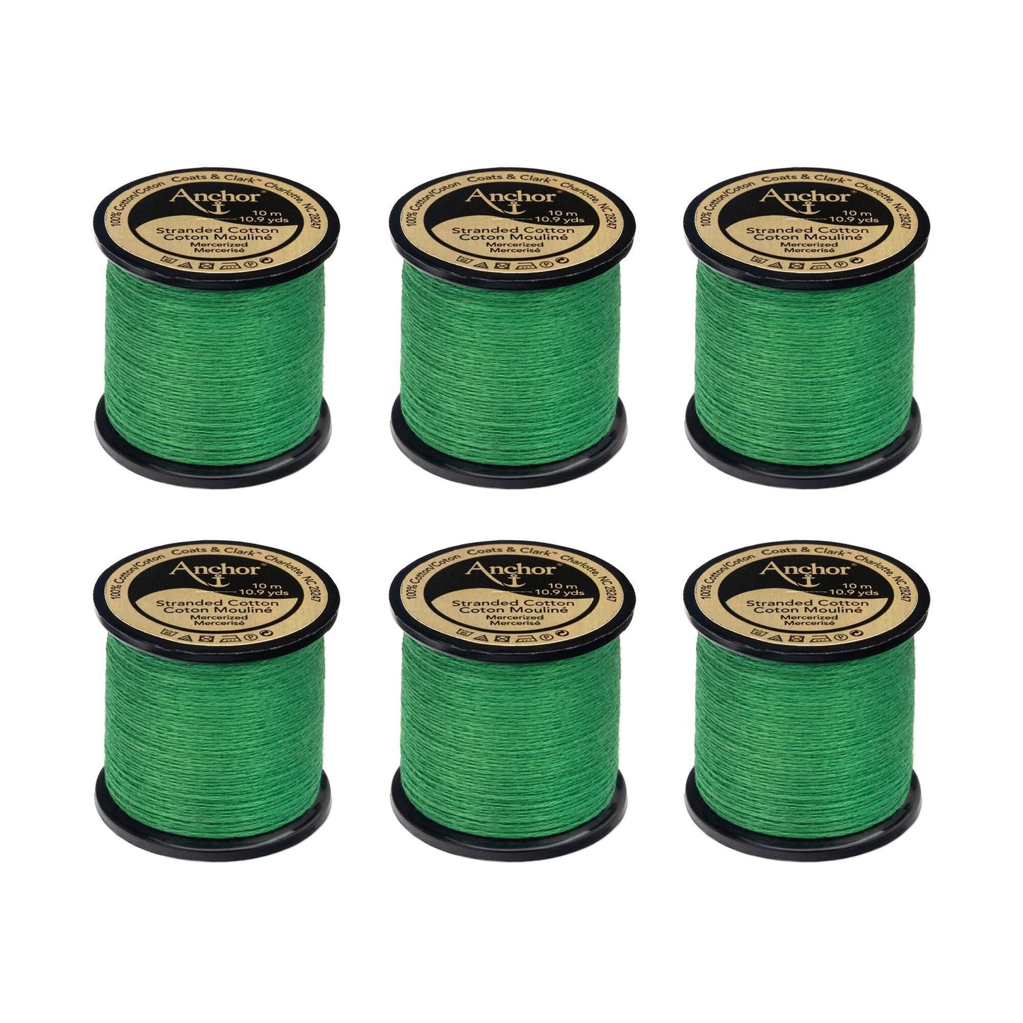 Anchor Spooled Floss 10 Meters (6 Pack) - Clearance shades