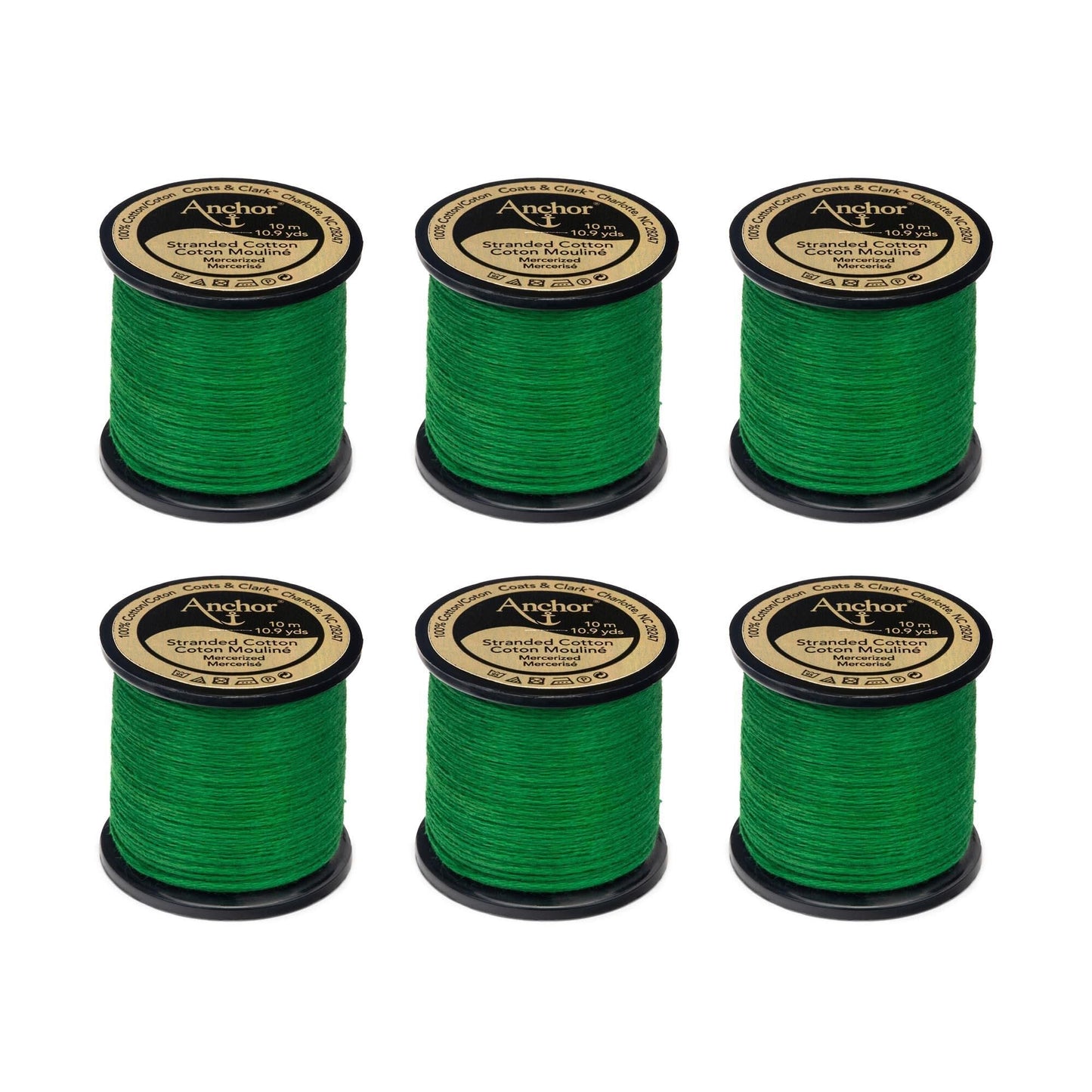 Anchor Spooled Floss 10 Meters (6 Pack) - Clearance shades