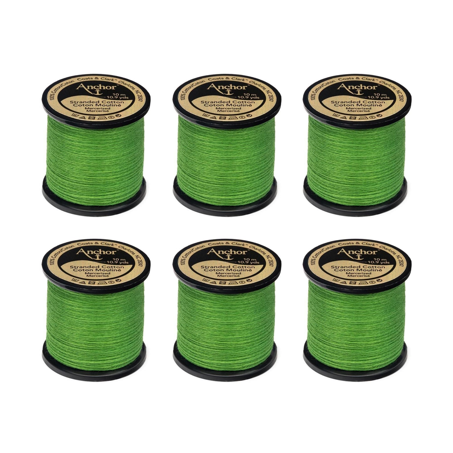 Anchor Spooled Floss 10 Meters (6 Pack) - Clearance shades