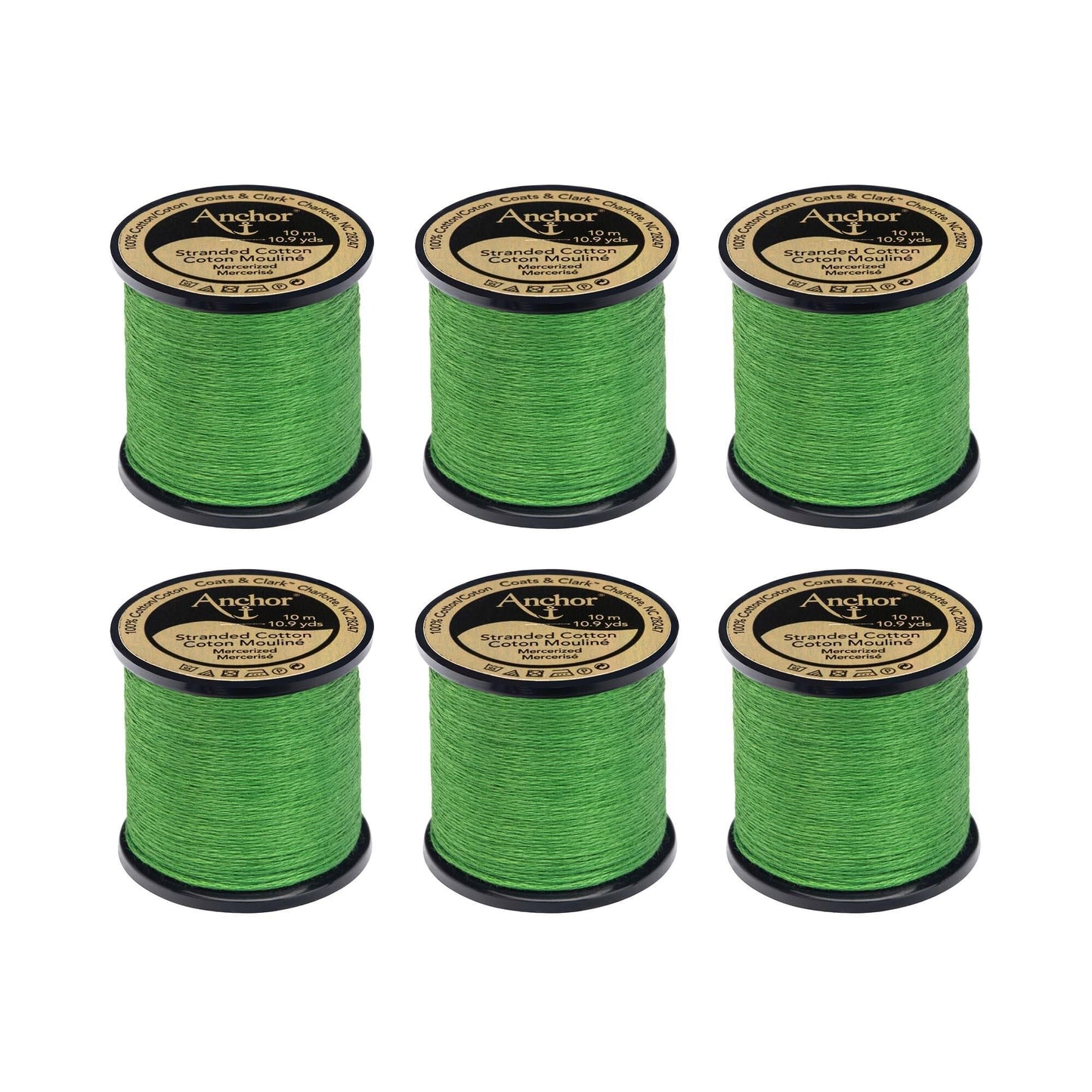 Anchor Spooled Floss 10 Meters (6 Pack) - Clearance shades