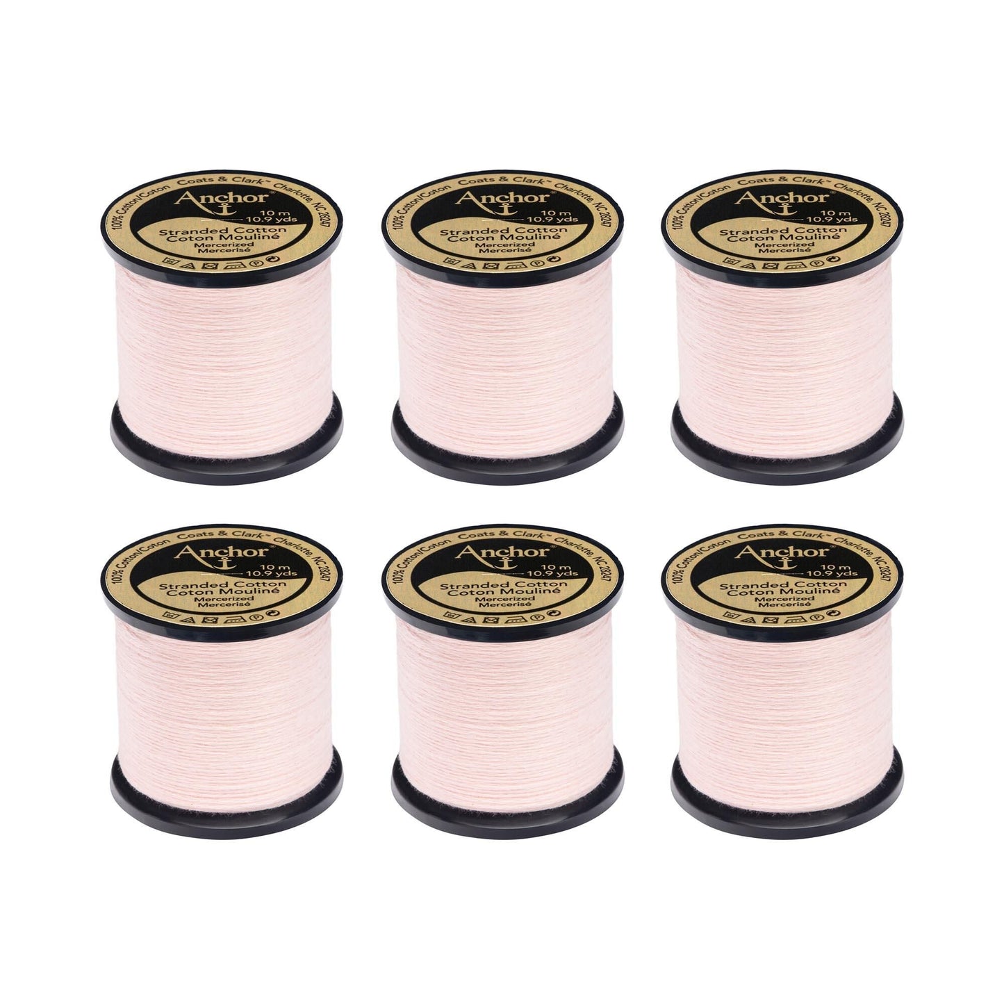 Anchor Spooled Floss 10 Meters (6 Pack) - Clearance shades