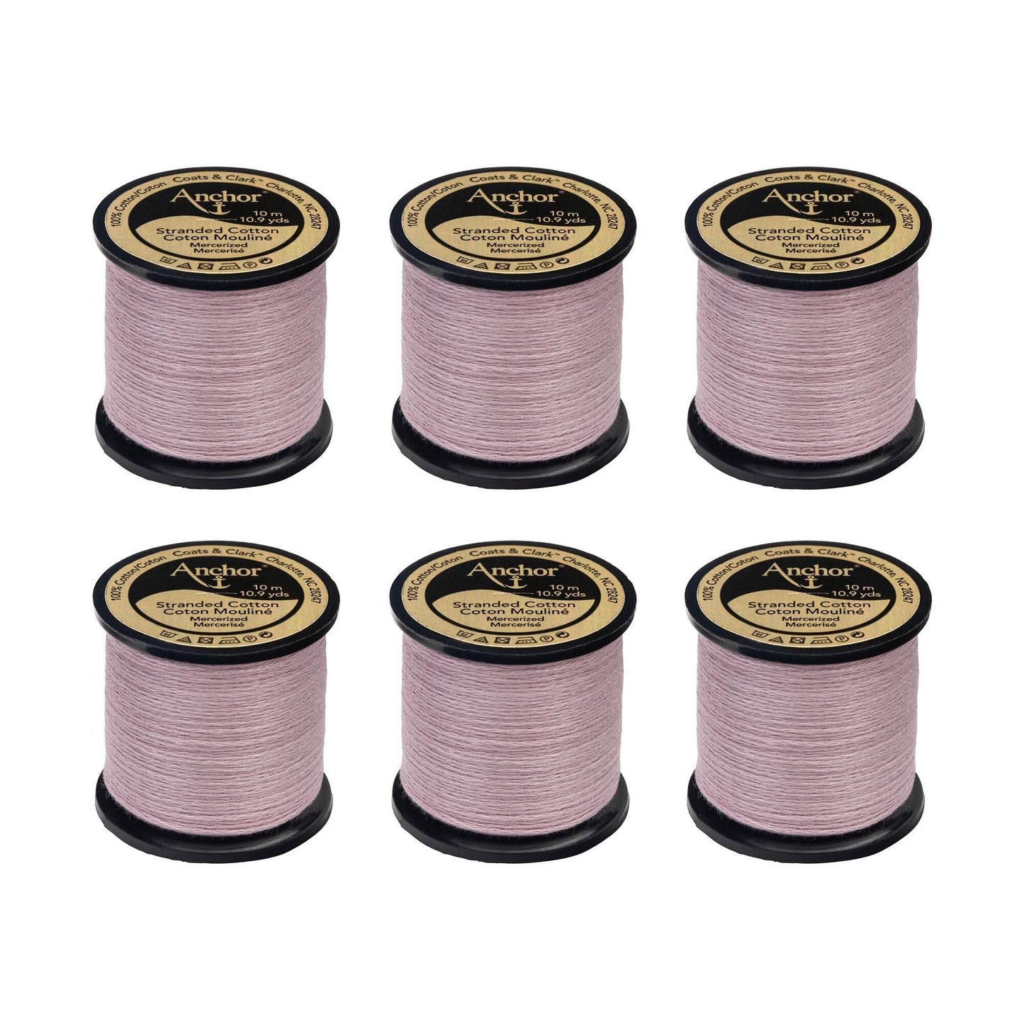 Anchor Spooled Floss 10 Meters (6 Pack) - Clearance shades