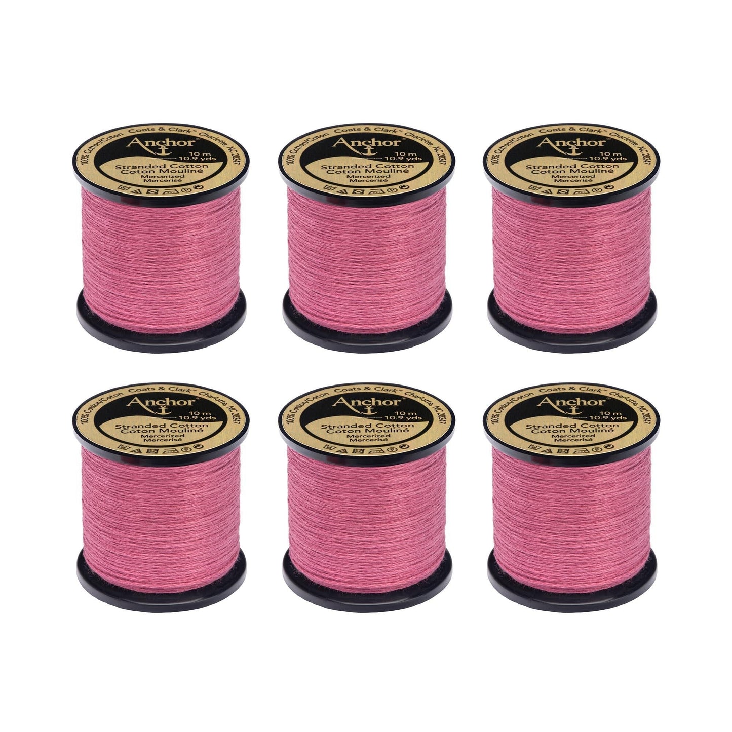 Anchor Spooled Floss 10 Meters (6 Pack) - Clearance shades