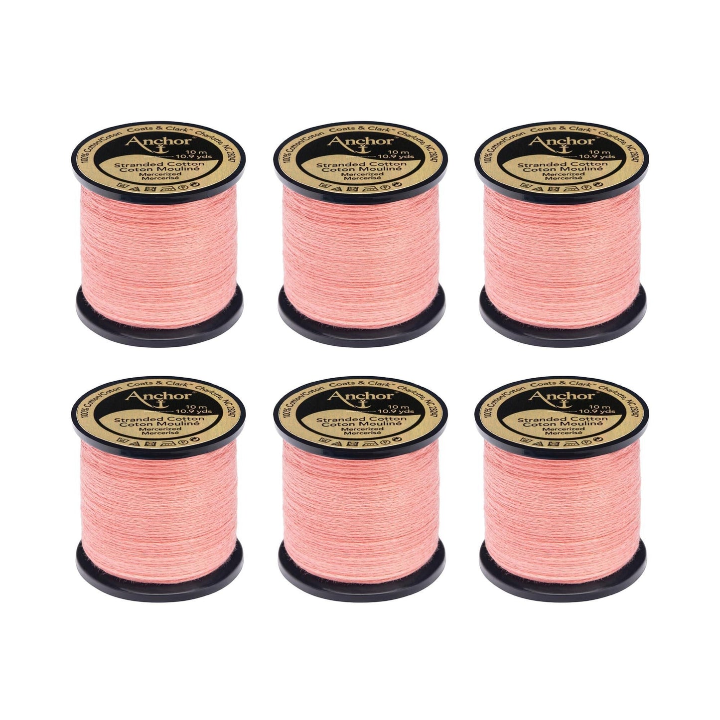 Anchor Spooled Floss 10 Meters (6 Pack) - Clearance shades