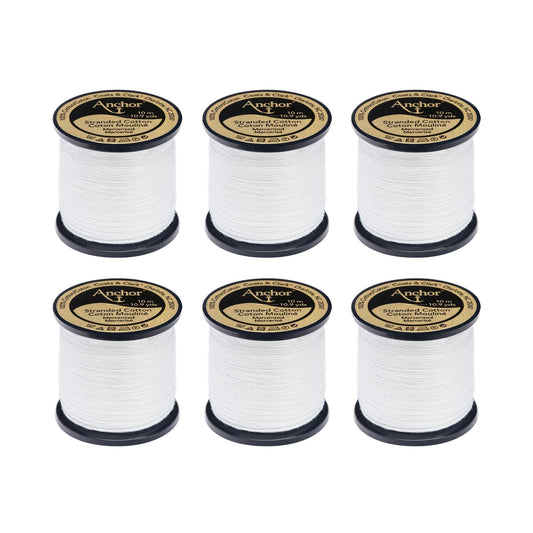 Anchor Spooled Floss 10 Meters (6 Pack) - Clearance shades