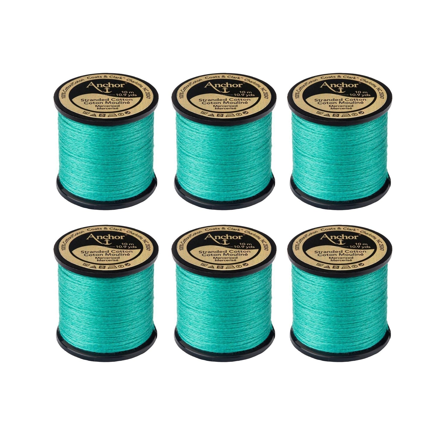 Anchor Spooled Floss 10 Meters (6 Pack) - Clearance shades