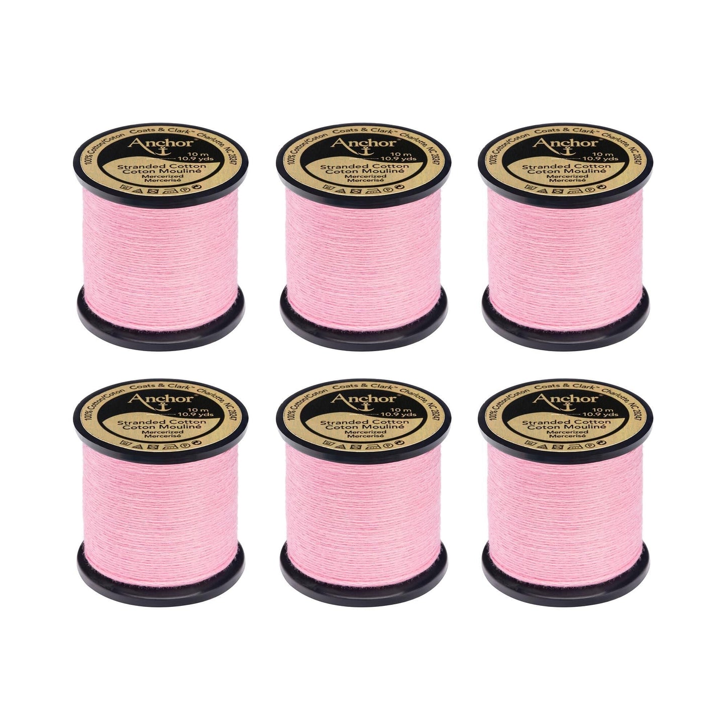Anchor Spooled Floss 10 Meters (6 Pack) - Clearance shades