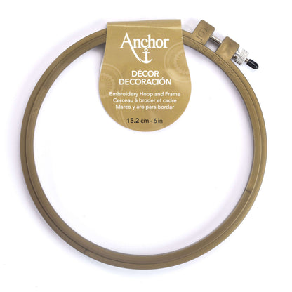 Anchor Décor Embroidery Hoop & Frame