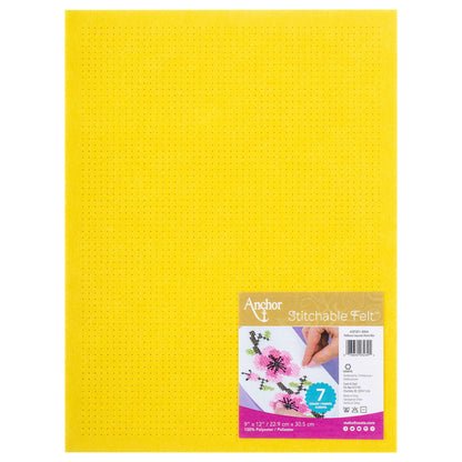 Anchor Stitchable Felt 9" x 12" - Clearance Items