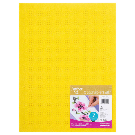 Anchor Stitchable Felt 9" x 12" - Clearance Items
