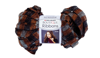Red Heart Boutique Ribbons Yarn - Clearance shades