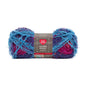 Red Heart Scrubby Stripes Yarn - Clearance shades
