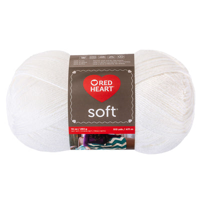 Red Heart Soft Yarn (283g/10oz) - Clearance shades