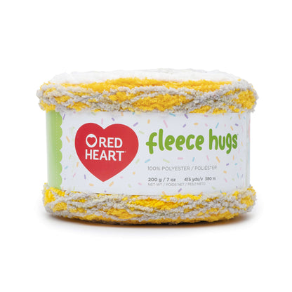 Red Heart Fleece Hugs Yarn - Clearance shades