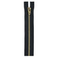 Coats & Clark Brass Jeans Zippers